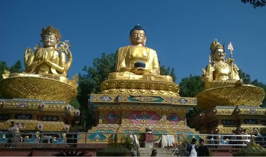 Buddha Stupa at shyambhu